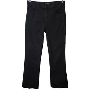 NYDJ Not  Your  Daughter’s  Jeans Black  Bootcut Size  12 Made In USA Long 30"